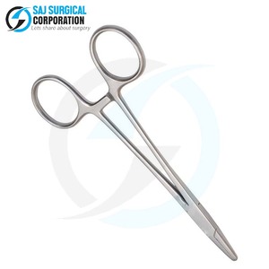 High Quality Manual Stainless Steel Needle <b>Holder</b> with Ratchet Design Durable Reusable for Secure Suturing General Surgical Use - Product Image 1