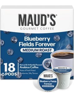 Cápsulas de Café con Sabor a Arándanos Maud's, 18 Unidades, Café Tostado Medio en Cápsulas Individuales – 100% Granos de Arábica - Product Image 6