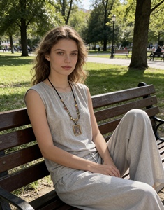 Artículos Populares de Fábrica al por Mayor: Conjunto de Pijama de Chaleco Informal de Cáñamo Suave y Transpirable para Mujer, Invierno/Otoño, Primavera, Verano - Product Image 2