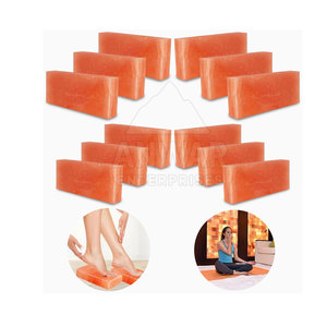 100% azulejo de sal de cristal puro 1x4x8 pulgadas artesanías naturales de alta calidad para uso doméstico - Product Image 2