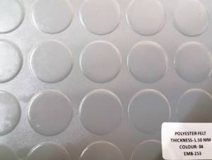 พื้นพีวีซีไวนิลในร่มดีไซน์ทันสมัยสำหรับติดตั้งในโรงแรมผ้าสักหลาดโพลีเอสเตอร์ - Product Image 3