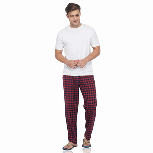 Profesional 2025 hombres otoño Casual franela pijama salón pantalones ropa de dormir algodón diseño personalizado transpirable secado rápido - Product Image 6