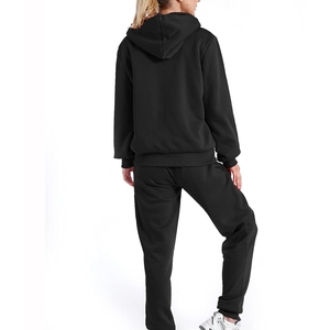 Chándal Deportivo de Invierno 2025 para Mujer, con Capucha, Color Personalizado, Transpirable, Ligero, Ecológico, 100% Poliéster - Product Image 3