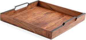 Vente en gros MA CRAFT INDIA Plateau de service durable en bois de pin avec taille personnalisée-Plateau cadeau élégant en bois - Product Image 3