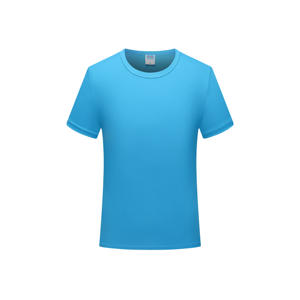 OEM ODM T-shirts unisexe 100% polyester à séchage rapide à manches courtes et col rond pour la course à pied T-shirts avec logo personnalisé pour hommes T-shirt pour hommes - Product Image 2