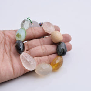 Naturel อัญมณีผสมแบบเกลือกกลิ้งธรรมชาติสำหรับการทำเครื่องประดับที่ดีทำลูกปัดอัญมณี - Product Image 4