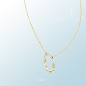 Collier pendentif en diamant rond blanc, certifié IGI, élégant et intemporel, cadeau pour femme - Product Image 2