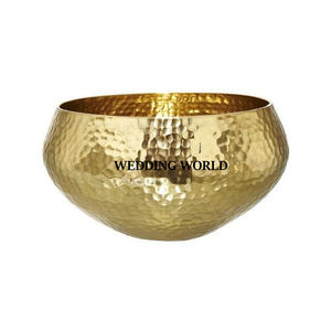 Ensemble de deux bols à chocolat martelés, forme ronde, décoratifs, bols à bonbons de luxe, qualité supérieure, nouveaux bols à chocolat - Product Image 5