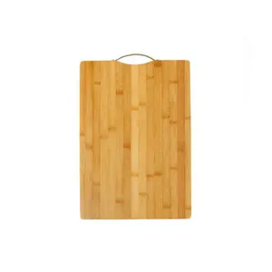 High Quality Large Organic Bamboo Kitchen Chopping Block Wood Cutting Chopping Board With Diversified Shape