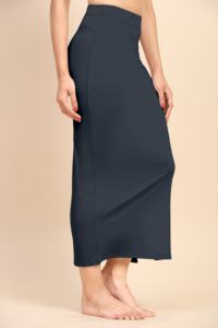 Trendmalls Breathable for Spandex <b>Saree</b> Shapewear <b>Petticoat</b> for Women Model P02-Grey - Product Image 4