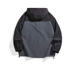 Chaqueta Cortavientos de Nailon Ligera para Hombre, Diseño Personalizado al por Mayor, Transpirable e Impermeable para Uso en Exteriores - Product Image 4