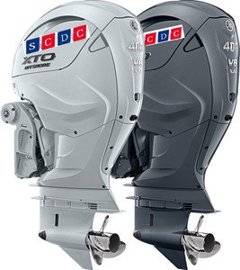Moteur hors-bord Yamaha 400HP V8 XTO Offshore 5.6L 4 temps, modèles gris et noir - Product Image 1