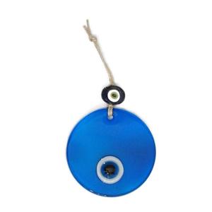 Verre Coloré Evil Eye Objet Décoratif Moyen Diamètre 10 cm - Product Image 1