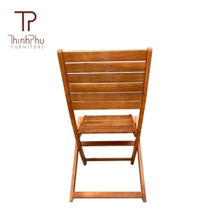 Best-Selling Acacia Wood <b>Folding</b> <b>Chair</b> Contemporary Design Portable for Bedroom Courtyard Park Hotel & Villa - Product Image 3