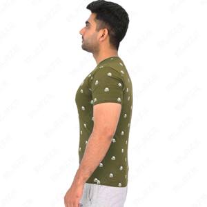 Blaze Fight Wear OEM Men's Hoodi Custom High Quality 100% Cotton Custom T Shirt for Men Blank Plain Slim Fit T Shirt hoodies - Product Image 4