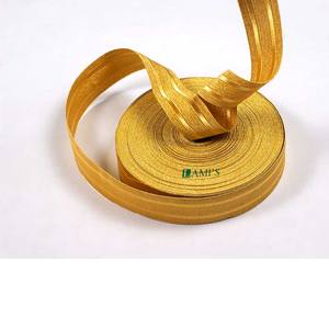 Customization Top Quality Cheap Price OEM ODM Uniform <b>Ribbon</b> Braids with Bullion <b>Wire</b> Material Lace Braid - Product Image 4
