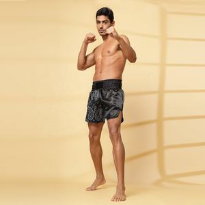 MMA กางเกงขาสั้นเอวสูงสำหรับผู้ชายพร้อมโลโก้ออกแบบได้ตามต้องการ - Product Image 5