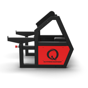 QLI, recién llegado, QPCS042, máquina de gimnasio con rizos de predicador, precio competitivo, Banco de ejercicio corporal de Metal, placa de brazo, función de seguridad cargada - Product Image 3