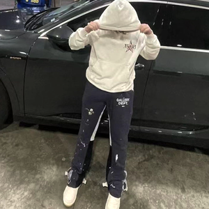 Survêtement en polaire pour homme, nouveau style, sport, technologie, tenue d'entraînement, ensemble pour homme, vêtements de gym, jogging - Product Image 2