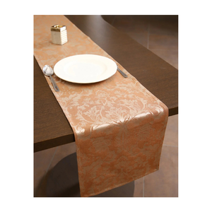 La configuración elegante espera con 100% algodón texturizado Pista Color bordado camino de mesa 120 GSM 72 "estilo abstracto India GOTS OEM - Product Image 6