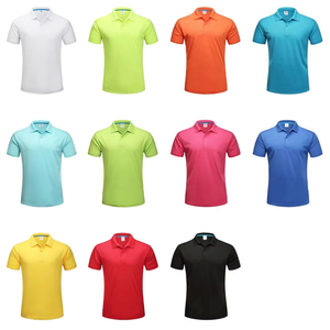 Liso Dry Fit Polo Camisetas Hombre Transpirable Poliéster Golf Camisa Unisex Secado rápido Deporte Cuello Camiseta Camisas Polos Para Hombres - Product Image 5