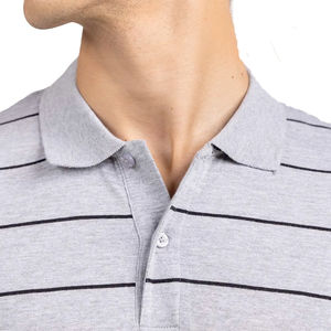 Polo de talla grande para hombre, camisa informal con estampado personalizado, servicio OEM - Product Image 3