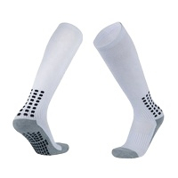 Chaussettes d'équipage tricotées pour jeunes Compression antidérapante Coton respirant Spandex Nylon pour Football Football Sports - Product Image 6