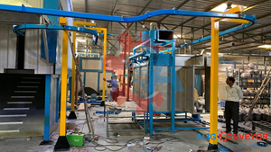 Haute qualité nouveau 5T convoyeur aérien fermé Durable en acier doux vitesse réglable à prix économique automatisation d'usine indien - Product Image 5