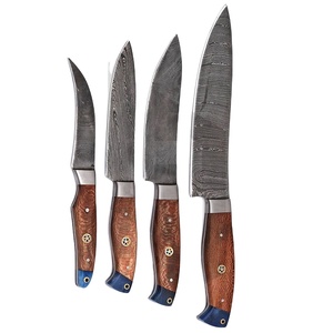 Ensemble de 4 couteaux de cuisine damas - Product Image 1