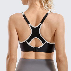 Professionnel 2025 Logo personnalisé impression pas cher prix en gros femmes soutien-gorge de sport sans couture à soutien élevé - Product Image 2