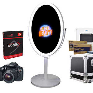 HOT SALES PMB 300 Oval <b>Mirror</b> Booth Premium Package - Product Image 1