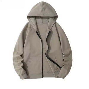 Diseño de Logotipo Personalizado, Sudadera con Capucha y Cremallera para Hombre, Nueva Llegada, a la Moda, de Alta Calidad, de Pakistán, MOQ Bajo, 100% Algodón Felpa - Product Image 2