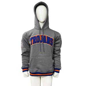 Sweat-shirt à capuche en coton biologique de luxe pour homme, couleur personnalisée, logo brodé, pull d'hiver décontracté - Product Image 4