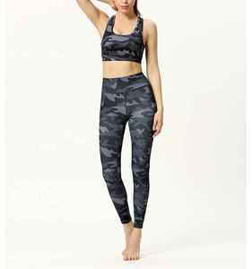 Sujetador y pantalones de nailon de alta calidad para mujer, conjunto de gimnasio, moda, sublimación, deportes, OEM, ropa de Yoga de talla grande incluida - Product Image 1