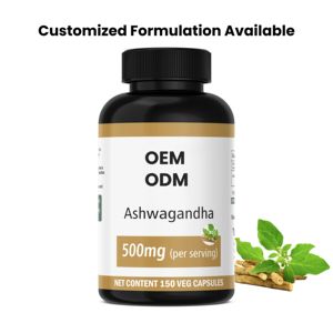 Custom OEM ODM Organic Ashwagandha <b>Capsules</b> Ashwagandha <b>Capsules</b> <b>Pills</b> Organic Ashwagandha <b>Capsules</b> Extract - Product Image 5