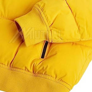 Chaqueta acolchada para hombre hecha a medida más vendida, último diseño con cuello con capucha, tela de lona al mejor precio - Product Image 6