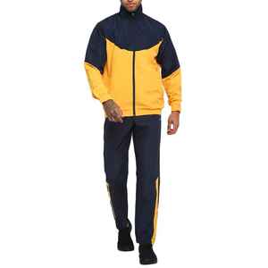 2025 Costume coupe-vent à manches longues pour hommes de qualité supérieure à vendre Ensemble de survêtements coupe-vent pour hommes à bas prix - Product Image 1