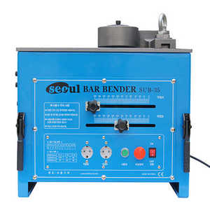 Dobladora de varillas de acero CNC automática personalizada de fábrica, máquina dobladora de barras de refuerzo de construcción de aluminio, Motor de plástico inoxidable - Product Image 2