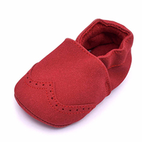 Chaussures en cuir souple pour bébé Chaussures d'intérieur antidérapantes, souples, confortables et légères pour les tout-petits, pour la récréation et les activités domestiques
