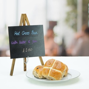 Pizarras de madera de mesa de buena calidad con diferentes tamaños tablero de mesa de notas de madera pizarra de escritura - Product Image 6