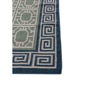 Alfombras Geométricas de Lana Alhambra en Gris y Negro, Tejido Plano para el Hogar, para Pasillo, Rectangulares a Rayas - Modelo ADWL-13209 - Product Image 4