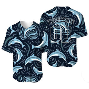 Maillot de softball et de baseball pour hommes respirant et boutonné pas cher blanc impression par sublimation vêtements d'entraînement - Product Image 1