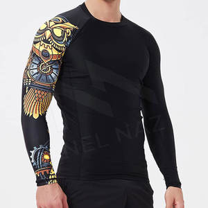 Superventas Hombres Rash Guard Venta al por mayor Rash Guard Hombres Entrenamiento Rash Guard Pakistán Fabricante - Product Image 5