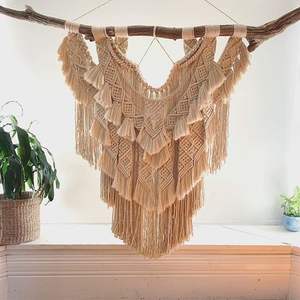 Atrapasueños de Macramé Moderno de Última Tendencia, Decoración de Pared, Piezas Artísticas para Salas de Estar - Product Image 3