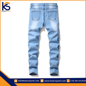 Confortable extérieur décontracté personnalisé jean pantalon respirant personnalisé séchage rapide jean pantalon pour hommes - Product Image 2