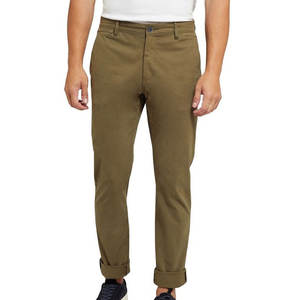 Pantalon Chino Droit Décontracté Léger et Respirant pour Homme, à Boutons, 100% Coton, Idéal pour l'Été, Vêtement de Sport, Vente en Gros - Product Image 1