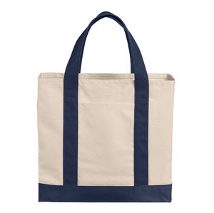 Sac fourre-tout en toile de coton écologique, durable, réutilisable, grand format, avec options d'impression de logo personnalisé et de marquage - Product Image 1