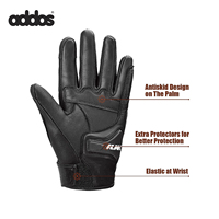 Gants de course en cuir PU de haute qualité, unisexes, pour l'été, compatibles avec les écrans tactiles, antidérapants, personnalisables, pour moto