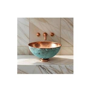Lavabo Decorativo de Cobre Martillado de Primera Calidad para Cocinas de Estilo Moderno que Ofrece Calidades Estéticas Duraderas y Atemporales - Product Image 3