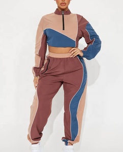 ชุดวอร์มกันลมผู้หญิงขายดี รุ่นสั่งทำพิเศษ ปี 2026 ราคาขายส่ง ชุดวอร์มกันลมสำหรับนักศึกษา - Product Image 3